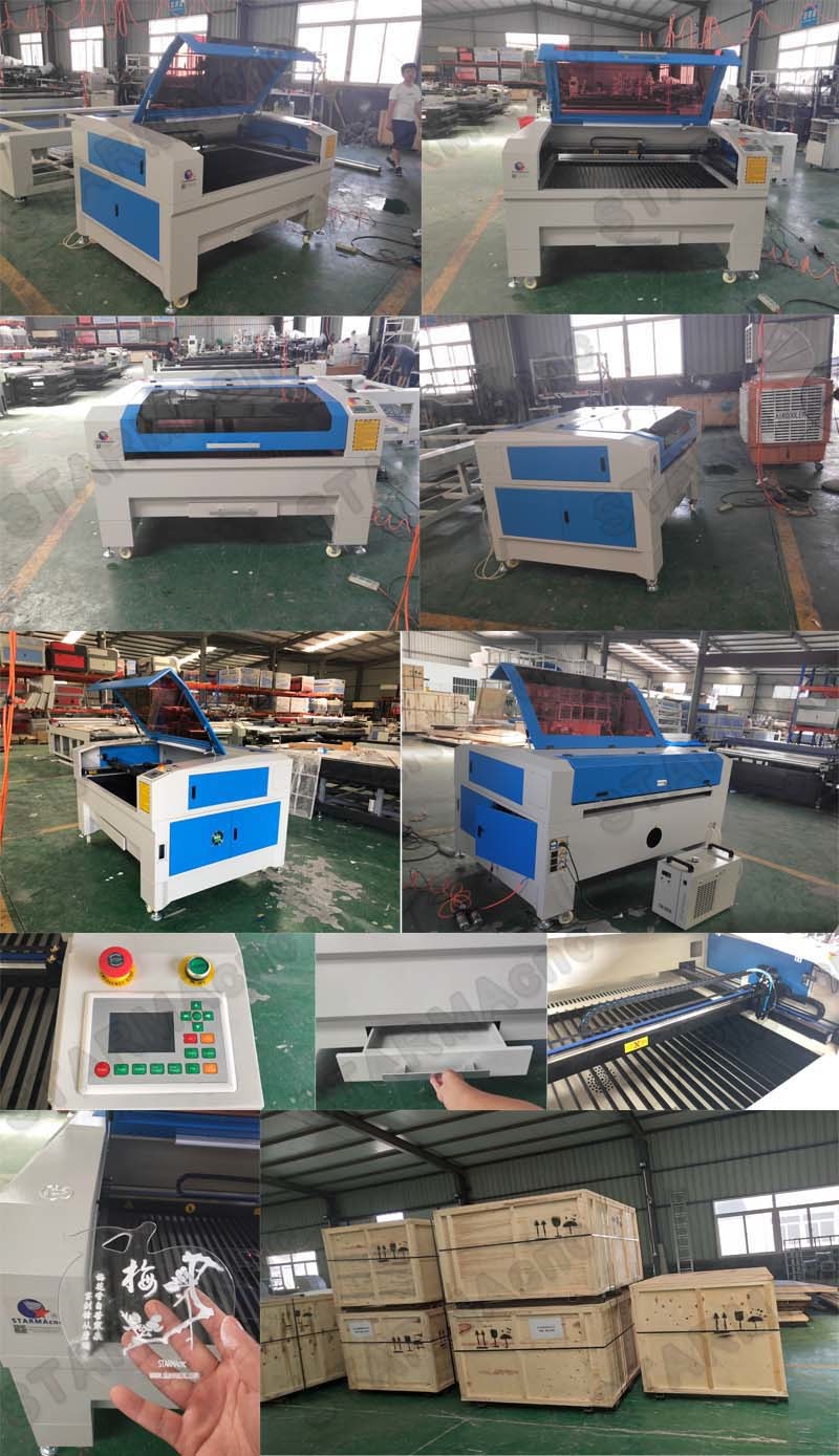 Jinan Starnacnc Reci 100W CO2 Laser Cutting Machine