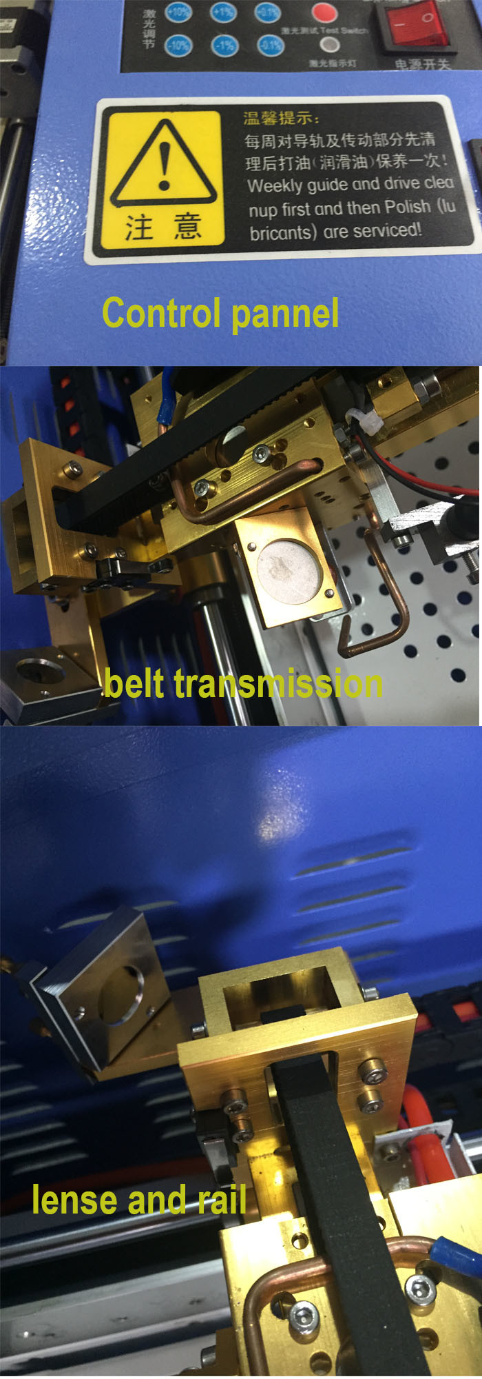 Small Desktop Laser Cutting Machine for Rubber Stamp