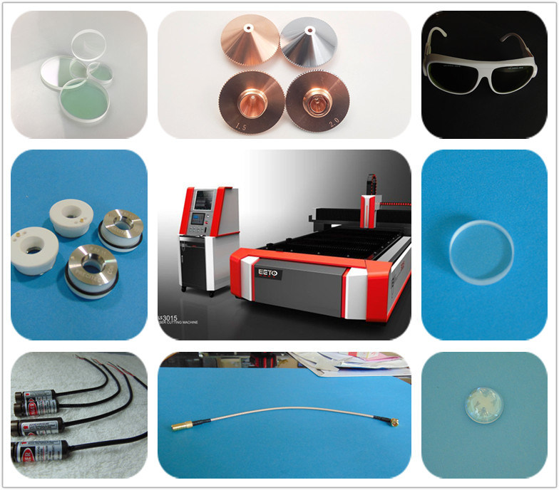 Protection/ Focus/Collimation Lens/Nozzle for Fiber Laser Cutting Machine