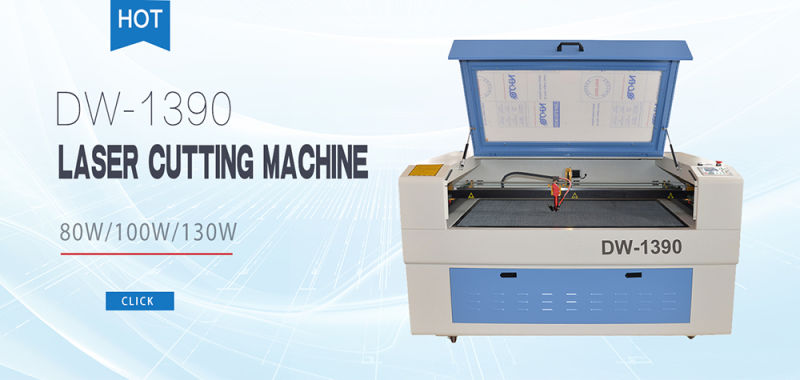 80W 100W Desktop CO2 CNC Paper PVC Pipe Acrylic Laser Cutting Machine for Plastic