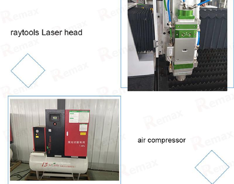 1325 CNC Laser Cutting Fiber Laser Cutter Ss/CS Iron Machine with Control System