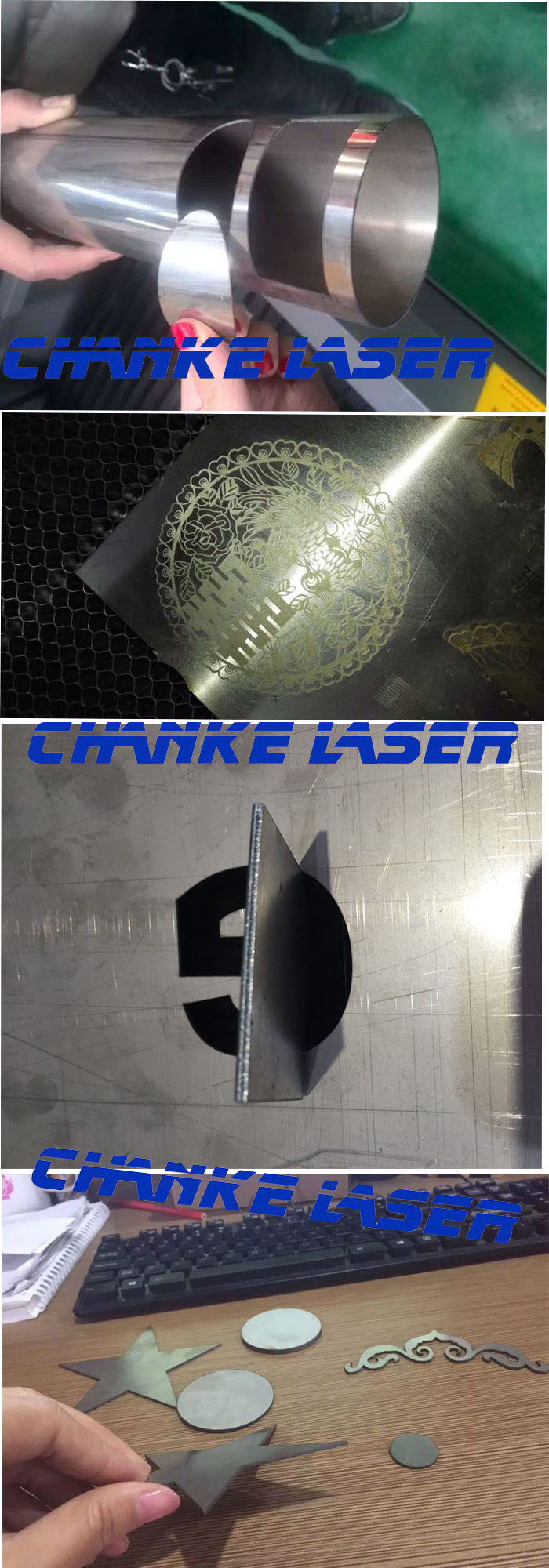 Portable Metal Laser Engraving Cutting Machine with Ck1390-150W