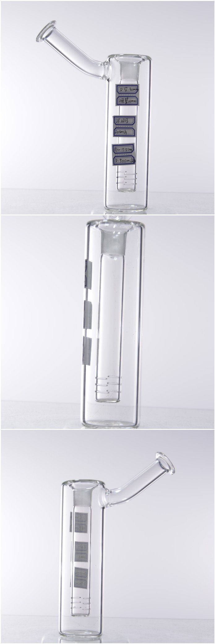 DF2633 Wholesale Glass Smoking Water Pipe Glass Pipe DAB Pipe