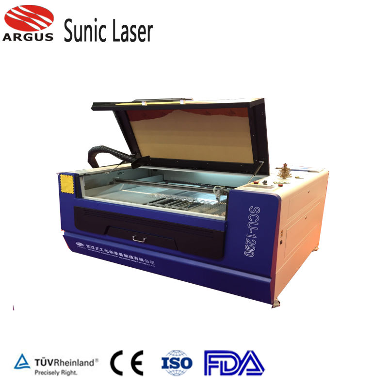 Small CO2 Laser Engraving Cutting Machine for Acrylic, Wood, Leather, PVC 5070, 1290, 1060