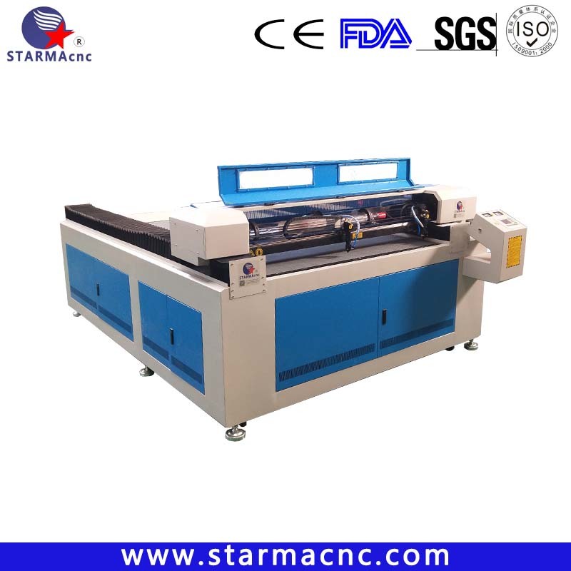 Laser Cutting Engraving Machine with Double Head for Nonmetal