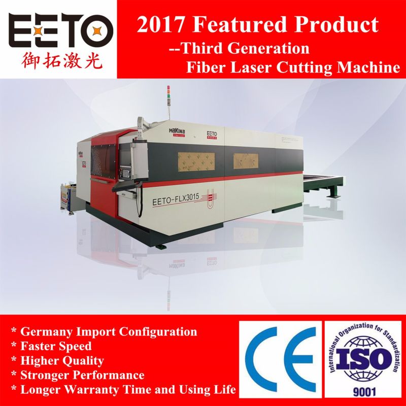 3000W Metal Fiber Laser Cutting Machine for 10mm Stainless Steel