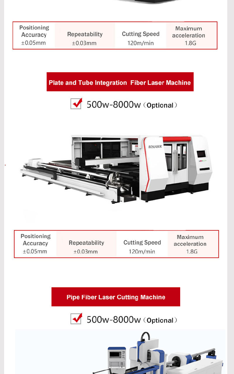 3000*1500mm 1kw Stainless Steel Laser Cutting China CNC Fiber Laser Cutting Machine 3015 for Carbon
