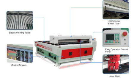 CNC Metal Cutting Fiber Laser Engraving Machine