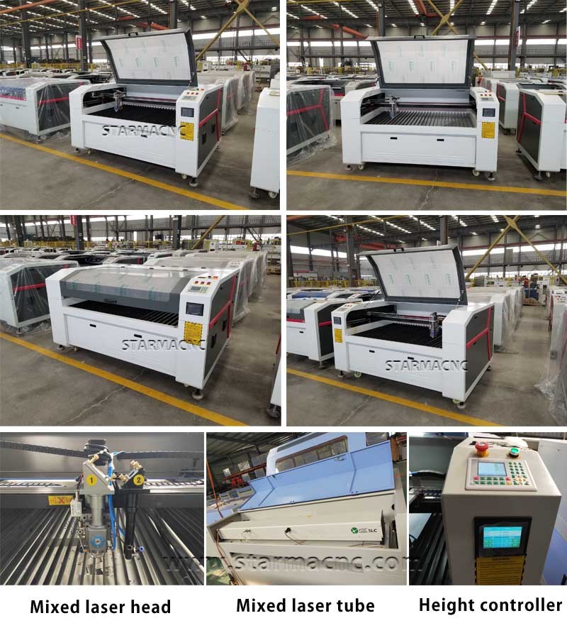 Rich Technique Metal CO2 Laser Cutting Machine Made by China