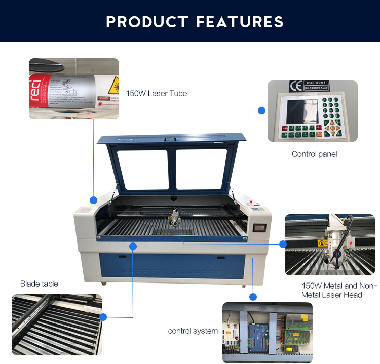 CO2 Mixed Laser Cutting and Engraving Machine for Stone Cutting