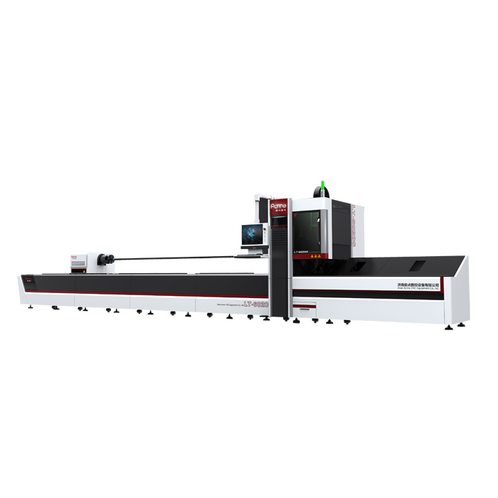 Integrated Metal Tube Fiber Laser Cutting Machine, Laser Cutting Fiber Machine Tube 1000W Price