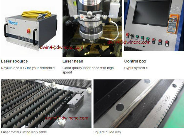 Sheet Metal Cutting Fiber Laser Cutter Machine Price