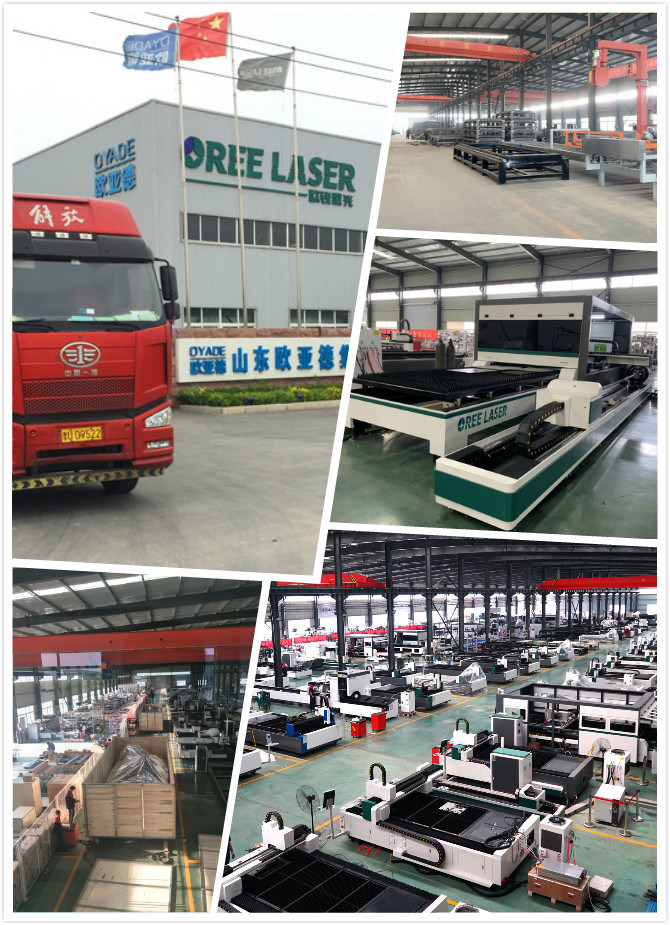 1000W  metal sheet fiber CNC laser cutting machines