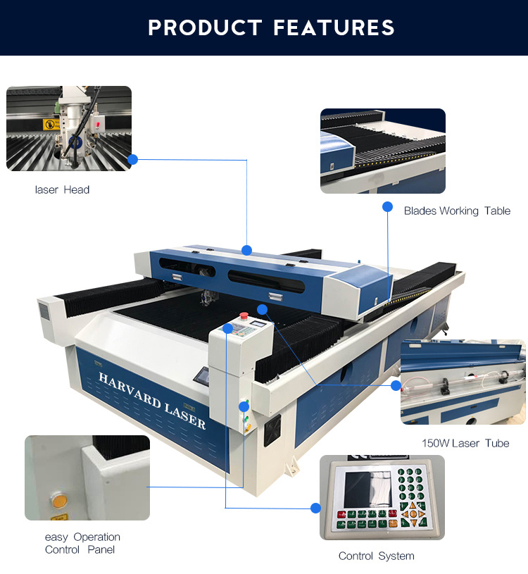 Dual Use CNC CO2 Laser Cutting Engraving Machine