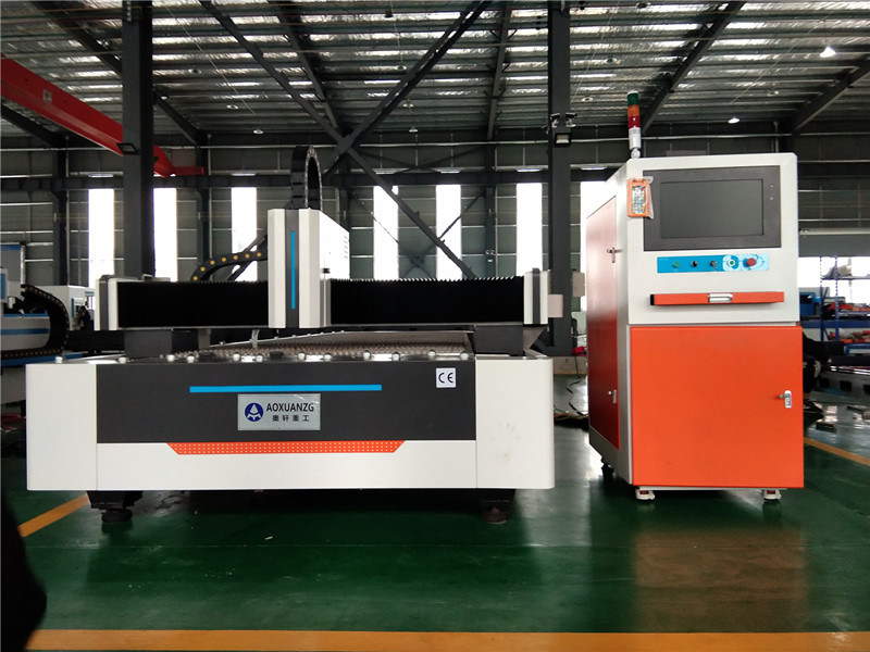 CNC Sheet Metal Plate Fiber Laser Cutting Machine 1000W Laser Cutter