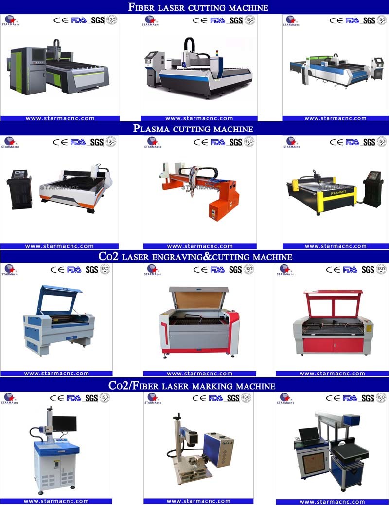 Ce Quality 1000W/2000W/3000W Fiber Laser Cutting Machine Good Price