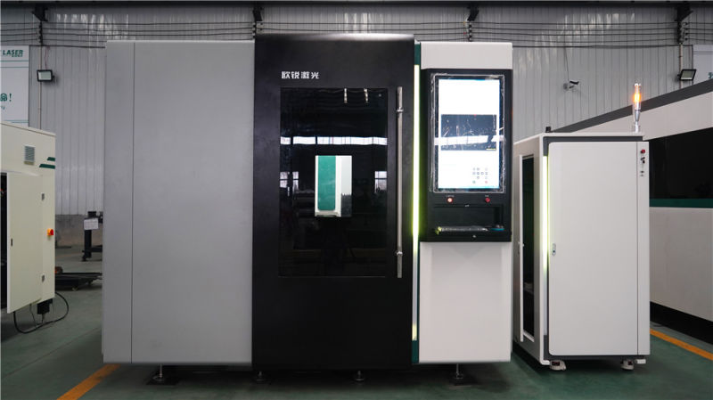 6kw 8kw CNC Metal Plate Enclosed Exchange Platform Fiber Laser Cutting Machine OREE Laser
