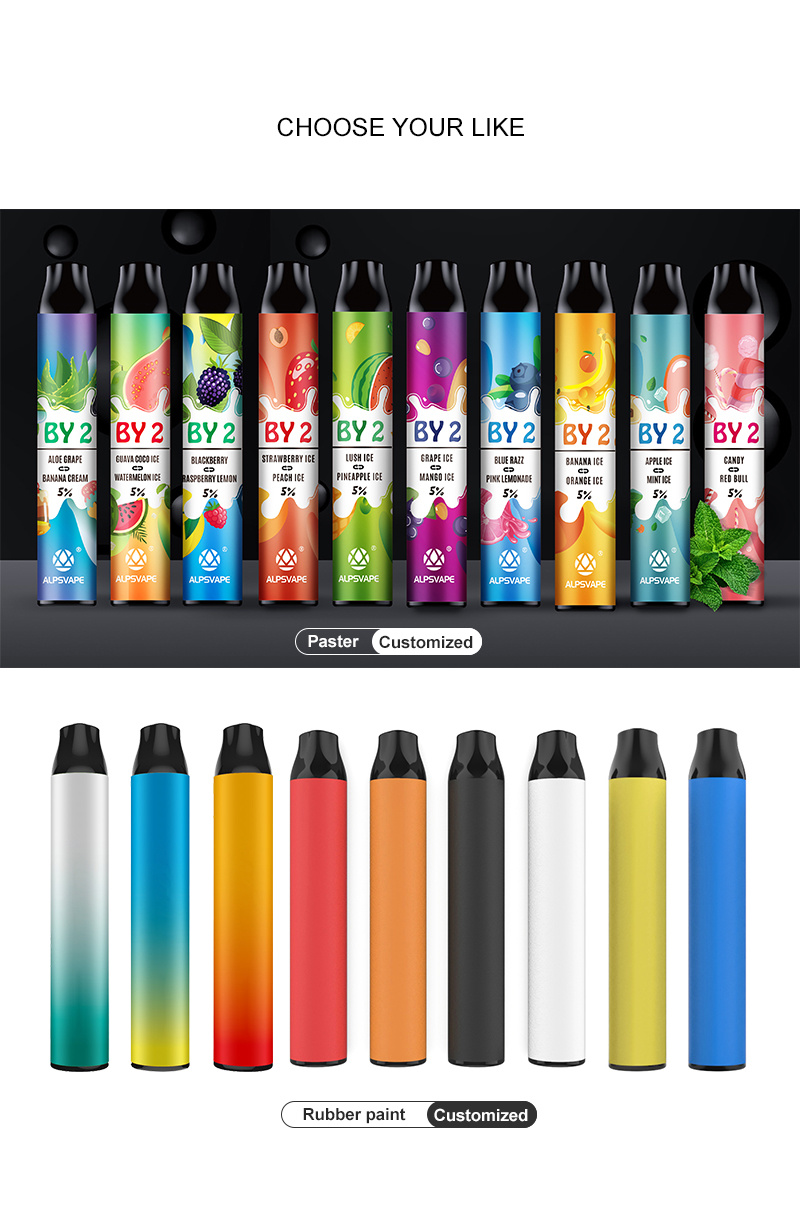 Alpsvape The First World's Disposable Vape Pen with Double Flavors By2