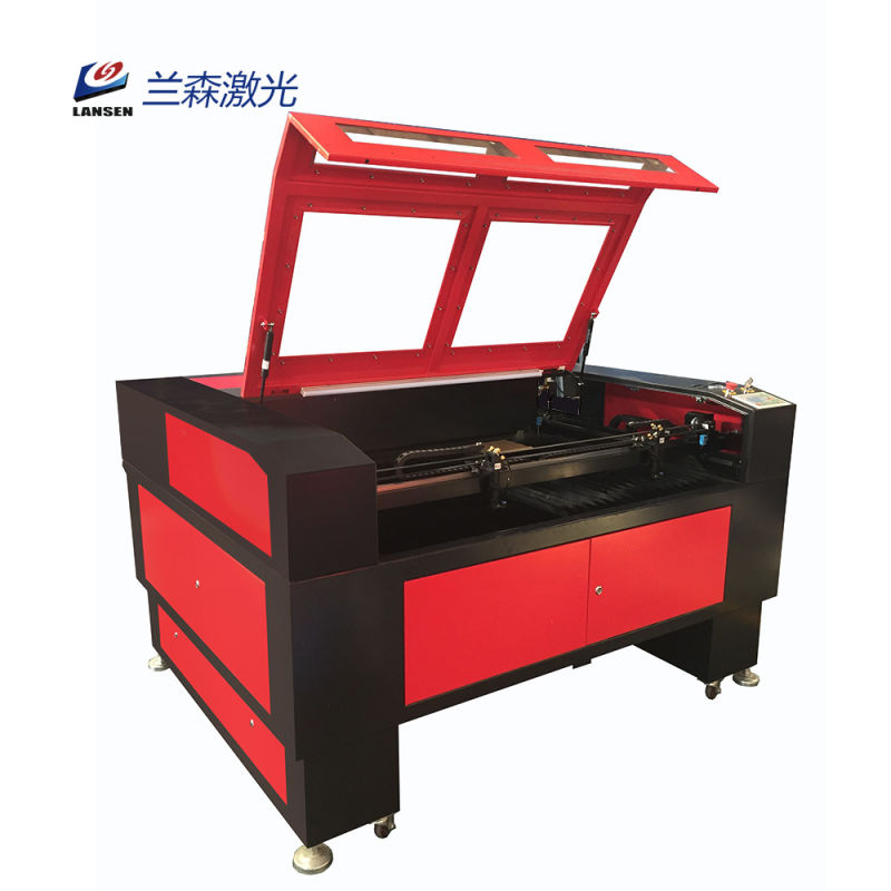 80W 1290 Two Heads Laser Cutting Engraving Machine
