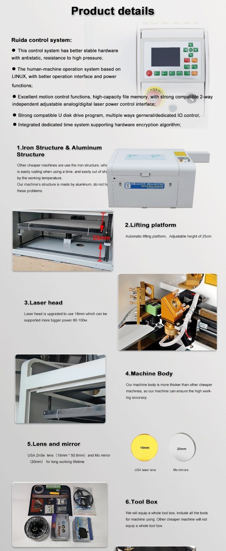 Hot Sale CNC Laser Machine Cutting and Engraving Machine