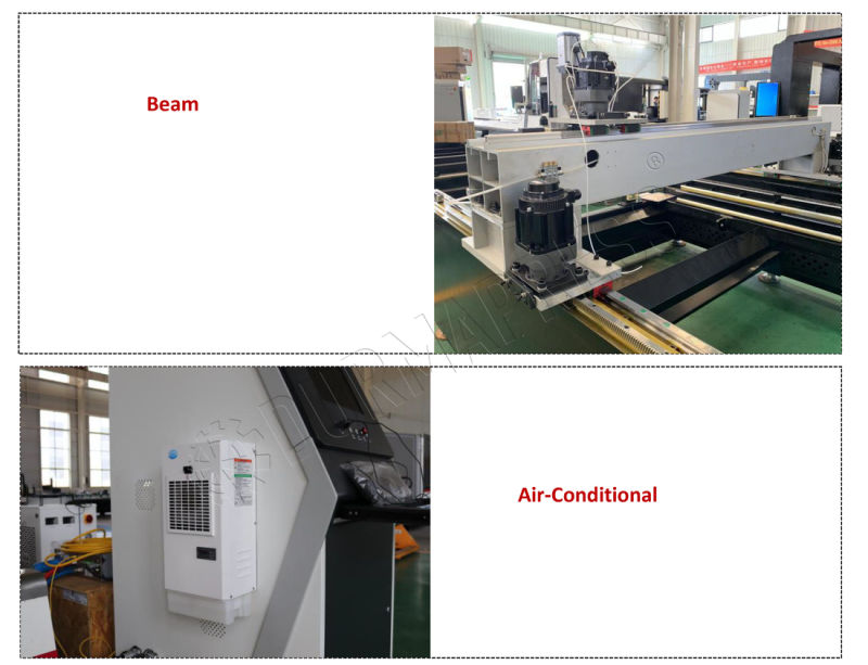 CNC 500W 1kw 2kw 3kw Fiber Metal Laser Cutting Machine for Sale 3015