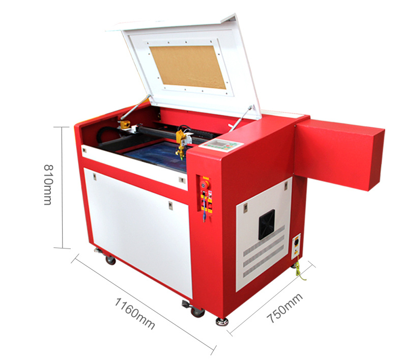 MDF Wood Acrylic Paper Laser Cutter Laser Engraver 4060 60W 80W 100W CO2 CNC 4060 Laser Cutting Machine Price