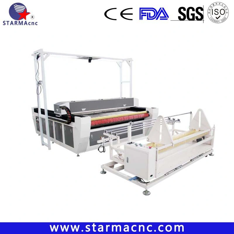 1325 Auto Feeding System Textile Cutter Sofa Cutting Fabric Laser Cutting Machine