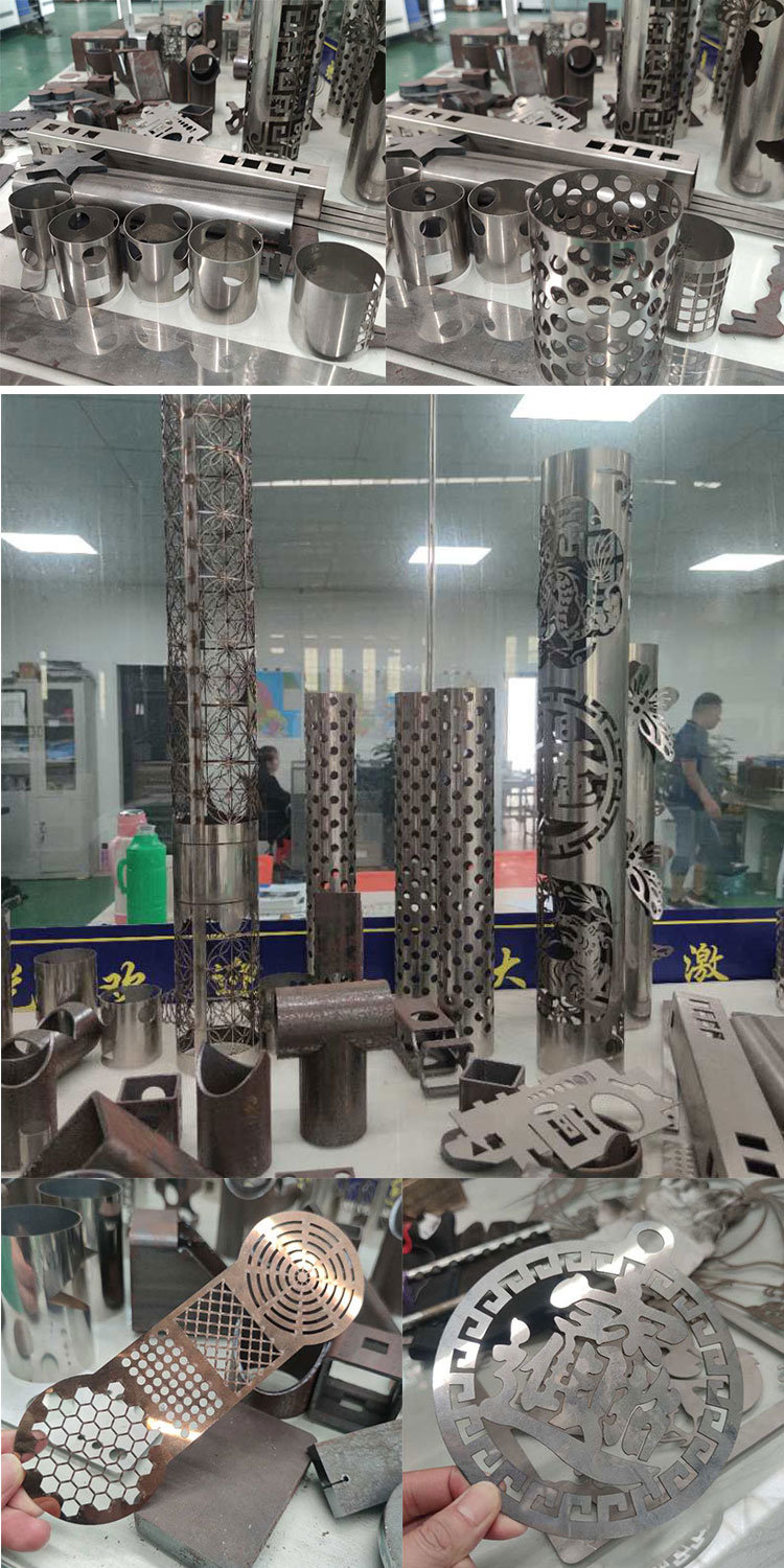 Heavy Industry Metal Cutting Machine Fiber Laser Tube Cutting Machine 500W 1kw 2kw 3kw