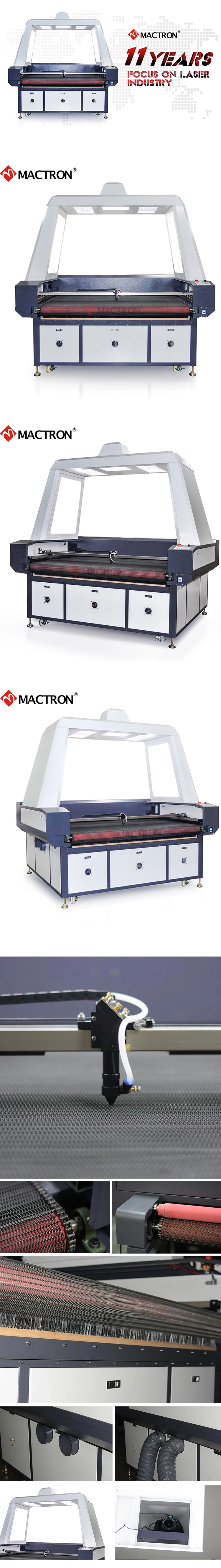 Auto-Feeding Large Format CO2 Laser Cutting Machine Vision Positioning CCD Laser Cutting Machine