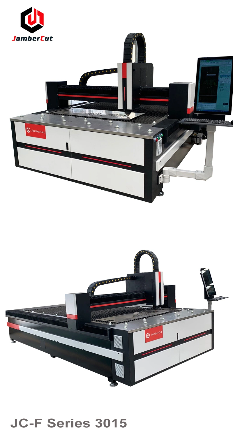 500W 1000W 1500W Metal Fiber Laser Cutting Machine 1500*3000mm, Metal Cutting Machine