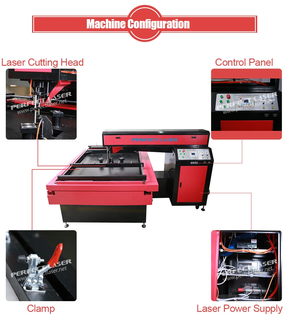 1000W Die Board Laser Cutting Machine in Metal Industry