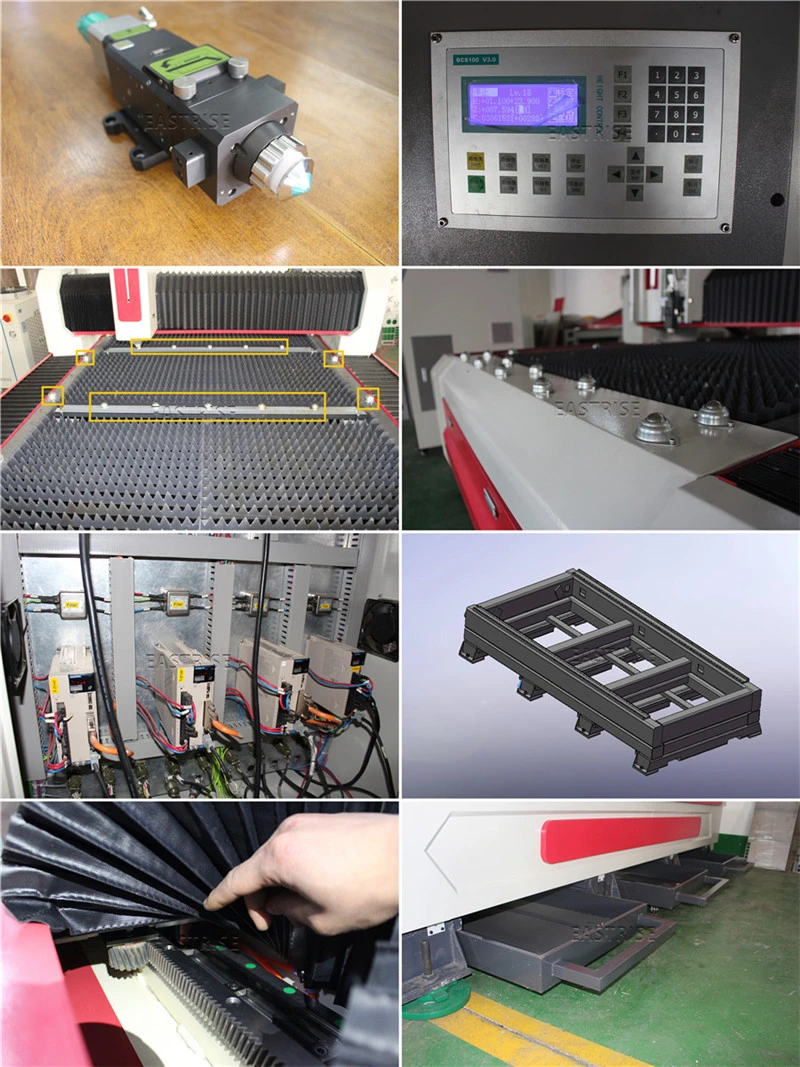 500W 1000W 1500W 2000W Metal Fiber Laser Cutting Machine 1500*3000mm, Metal Cutting Machine