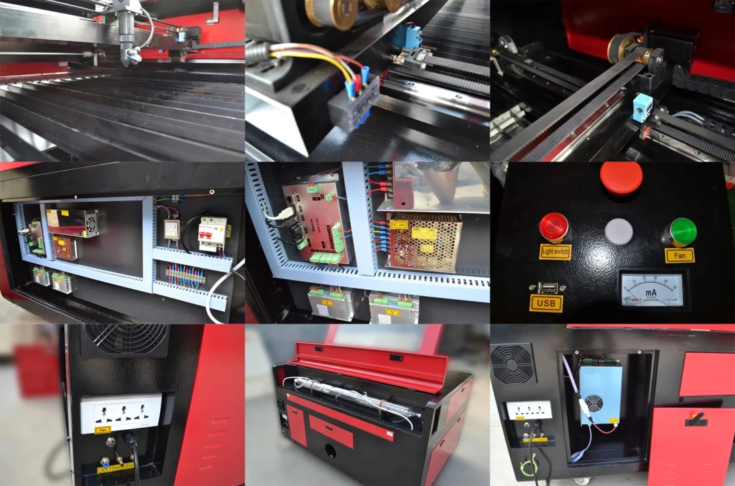 CNC Fiber Laser Cut and CO2 Laser Cutting Machine for Metal Cutting and Engraving