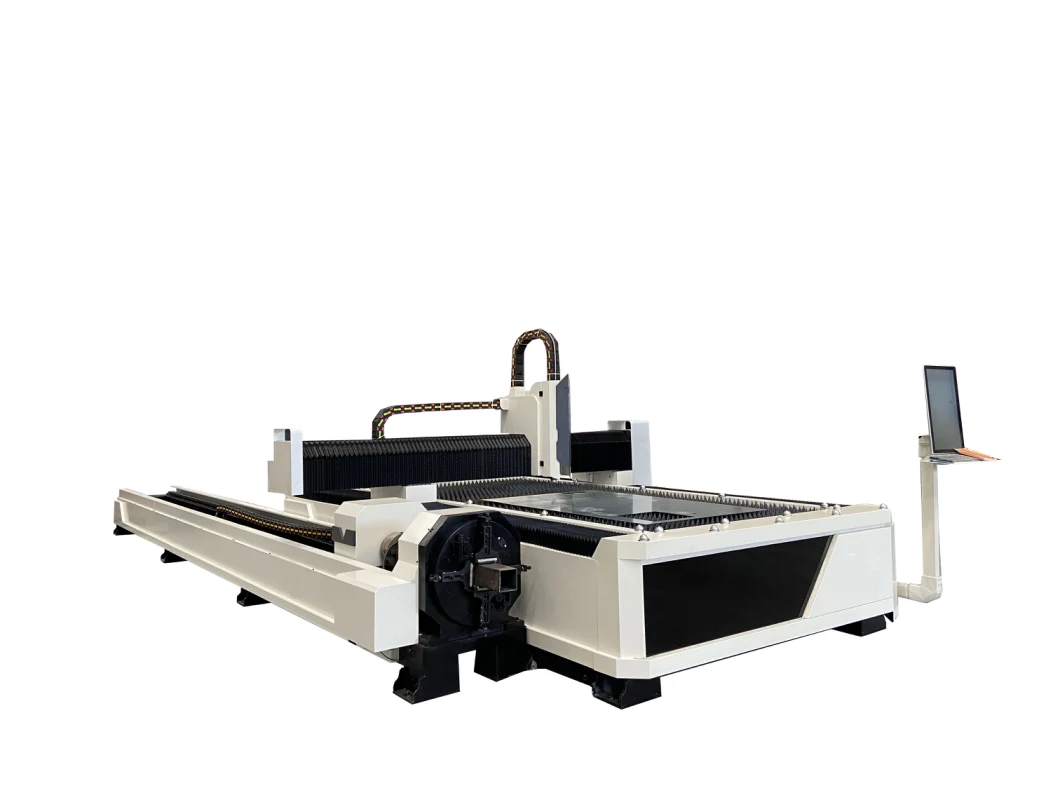 Industry Metal Pipe Tube Sheet Plate Fiber Laser Cutting Machine 1500W