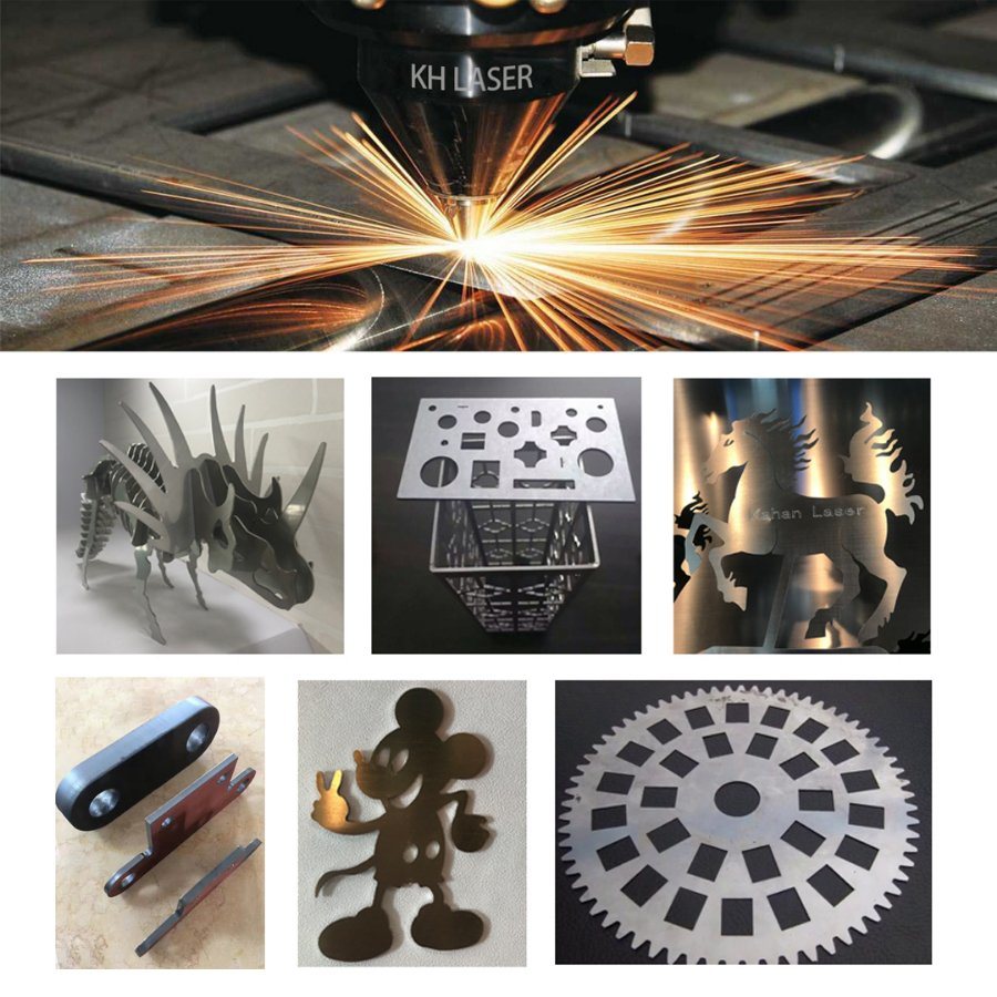 Factory Price CO2 Metal/Acrylic/MDF/Wood Laser Cutter CNC Fiber Laser Cutting Machine
