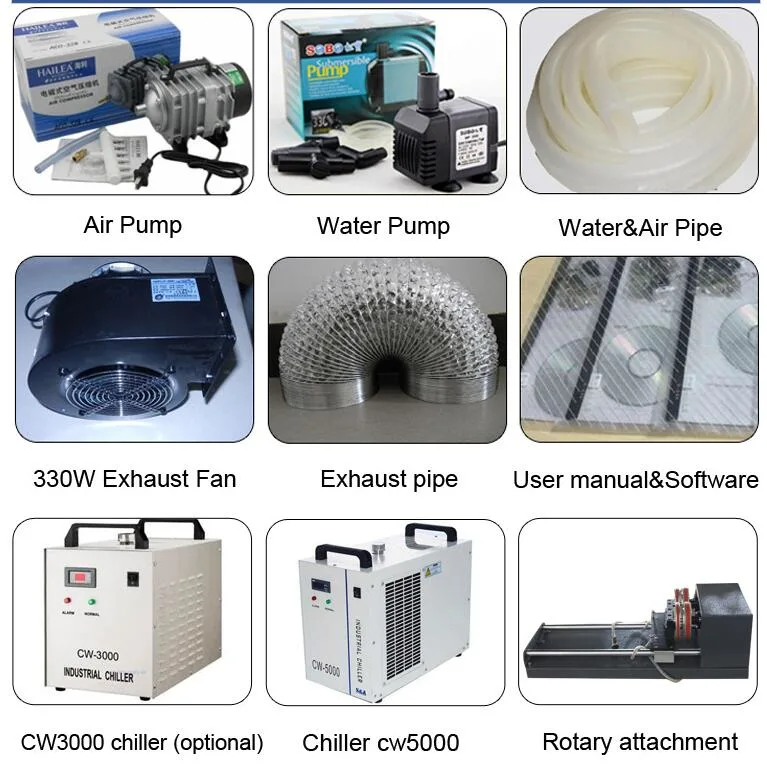 CNC 1325 Mixed CO2 Laser Cutting Machine for Metal Nonmetal