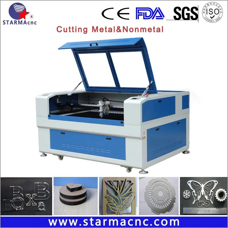 Multi Function Metal Wood Acrylic MDF Laser Cutting Machine with CO2 150W 280W
