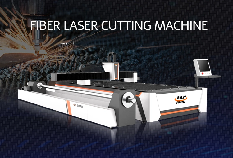 500W 750W 1000W Fiber Laser Cutting Metal Machine CNC Metal Cutting Machine