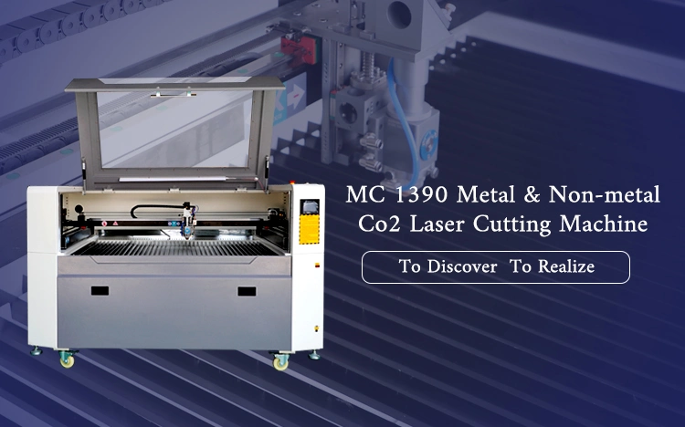 Cheapest CO2 Metal and Nonmetal Laser Cutting Machine with Auto Focus Laser Head