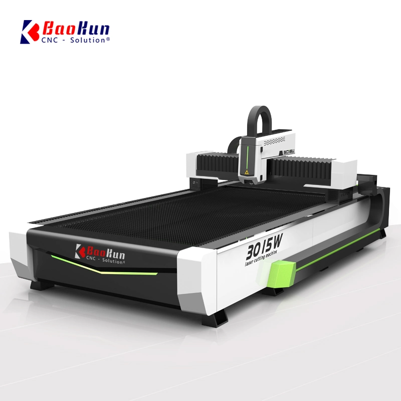 Fiber Laser Cutting Machine Bkj3015 CNC Factory Directly Supply 1.5kw Fiber Laser Cutting Machine