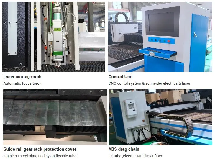 2000W Mixed Laser Cutting Machine High Speed Laser Cutting Machine Sheet Mental for Large Area Cutter