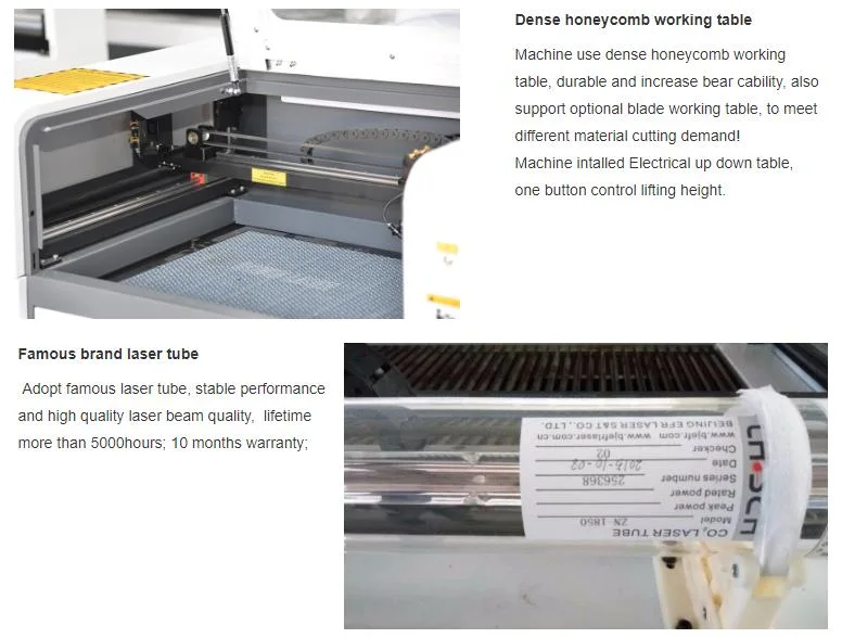 Hot Sale 6040 60W 80W CO2 CNC Laser Cutting Machine Laser Engraving Machine