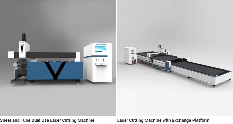 CNC Fiber Laser Tube Cutter / Sheet Metal Laser Cutting Machine/ Laser Cutting Machine Price