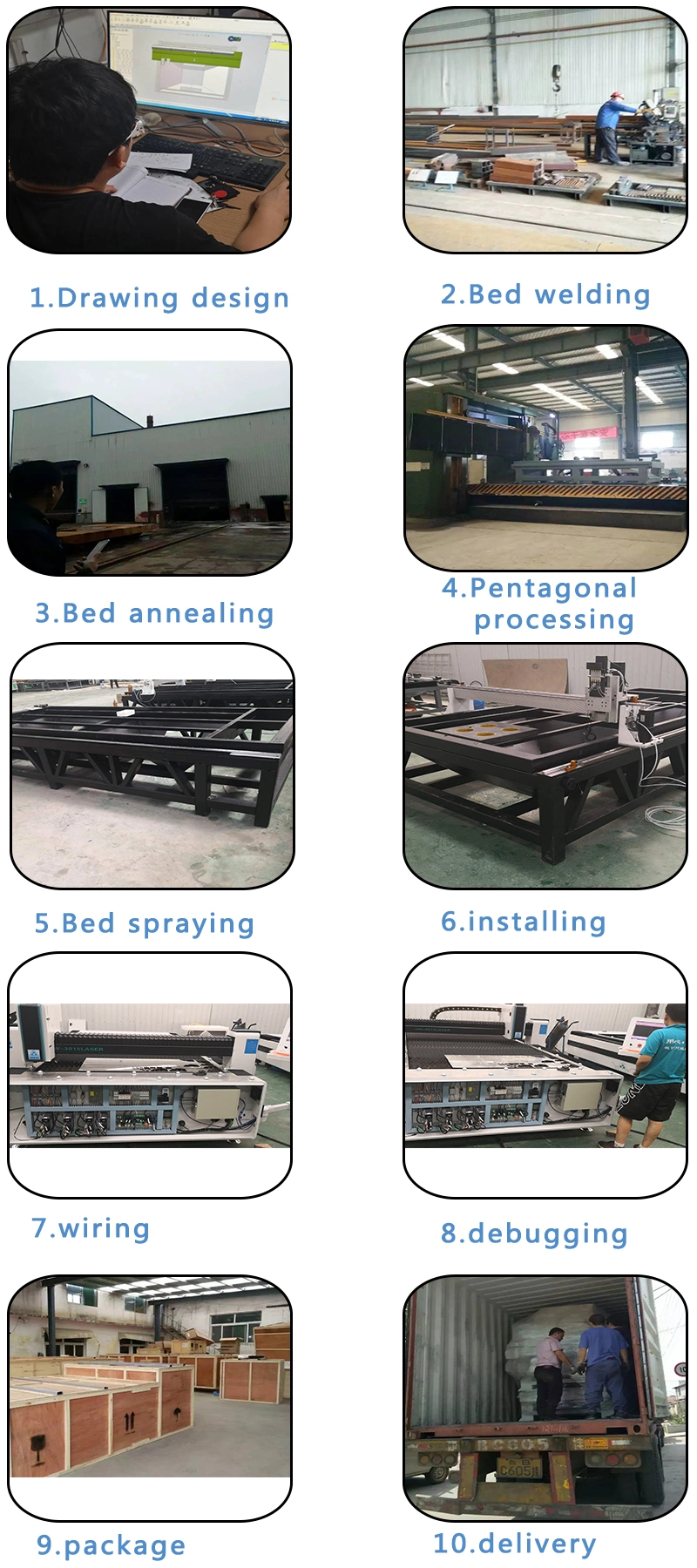 500W 1000W 1500W Metal Fiber Laser Cutting Machine 1500*3000mm, Metal Cutting Machine