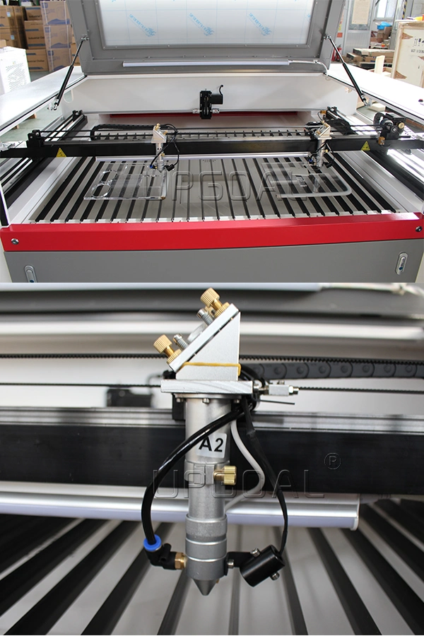 Dual Head Wood Acrylic CO2 Laser Engraving Cutting Machine 1300*900mm