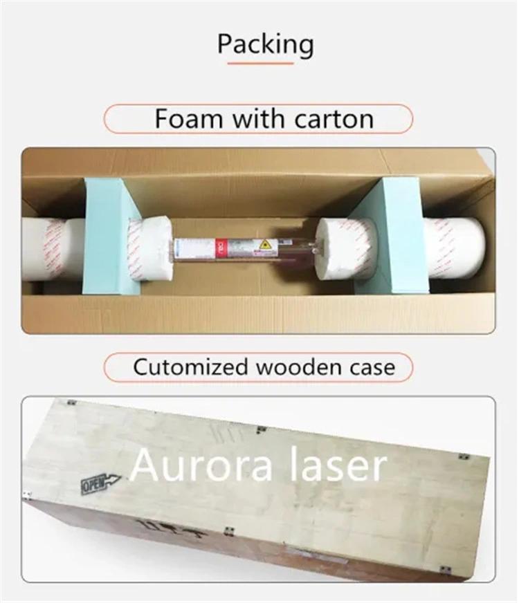 W2 Reci W Series CO2 Laser Tube for CO2 Laser Engraving Cutting Machine