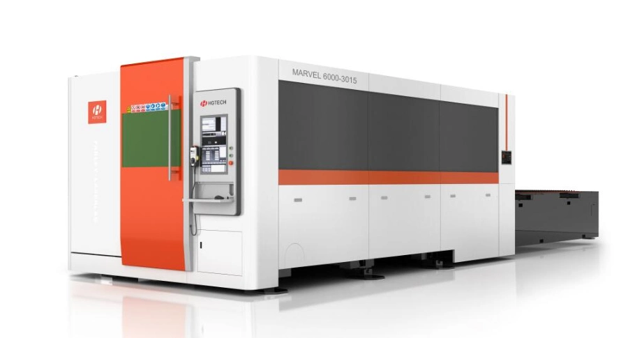 Hgtech High Power Fiber Laser Cutting Machines for Metal Cutting