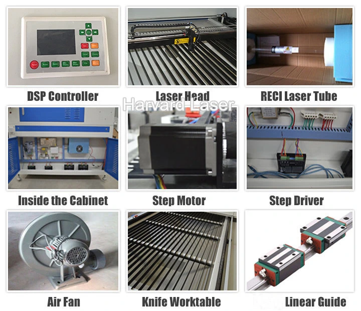 Fast Cutting Speed High Stability 80W100W130W150W 1309 CO2 Laser Carving Machine&Cutter