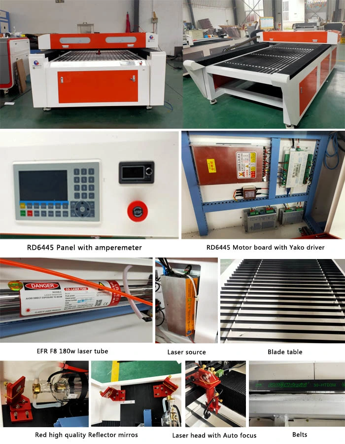 High Speed Good Precision 1325 Laser Cutting Machine with Ce ISO Certification