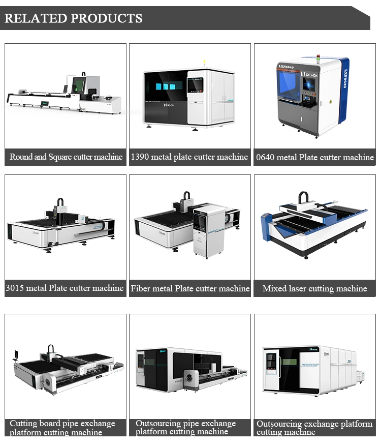 Stainless Sheet Metal Automatic /Manual Fiber Laser Cutting Machine Stainless Steel
